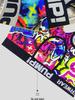 Temu Graffiti Print Men's Boxer Briefs - Cool, Breathable & Comfortable (MP225)
