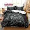 Ghostemane Beding Set Single Twin Ful Quen King-Sized Dimensionsd Dimensions Bed Linen Set Aldult Kid Bedrom Duvetcover Sets 3D Print Col Hip Hop