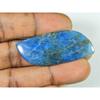 35Ct Prawdziwy Neonowo Niebieski Apatyt Fantazyjny Kryształowy Kaboszon Luźny Kamień Szlachetny 21X49MM SK-2082