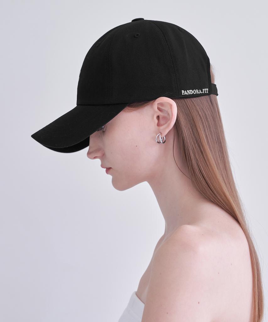 PANDORAFIT Basic Logo Ball Cap Black