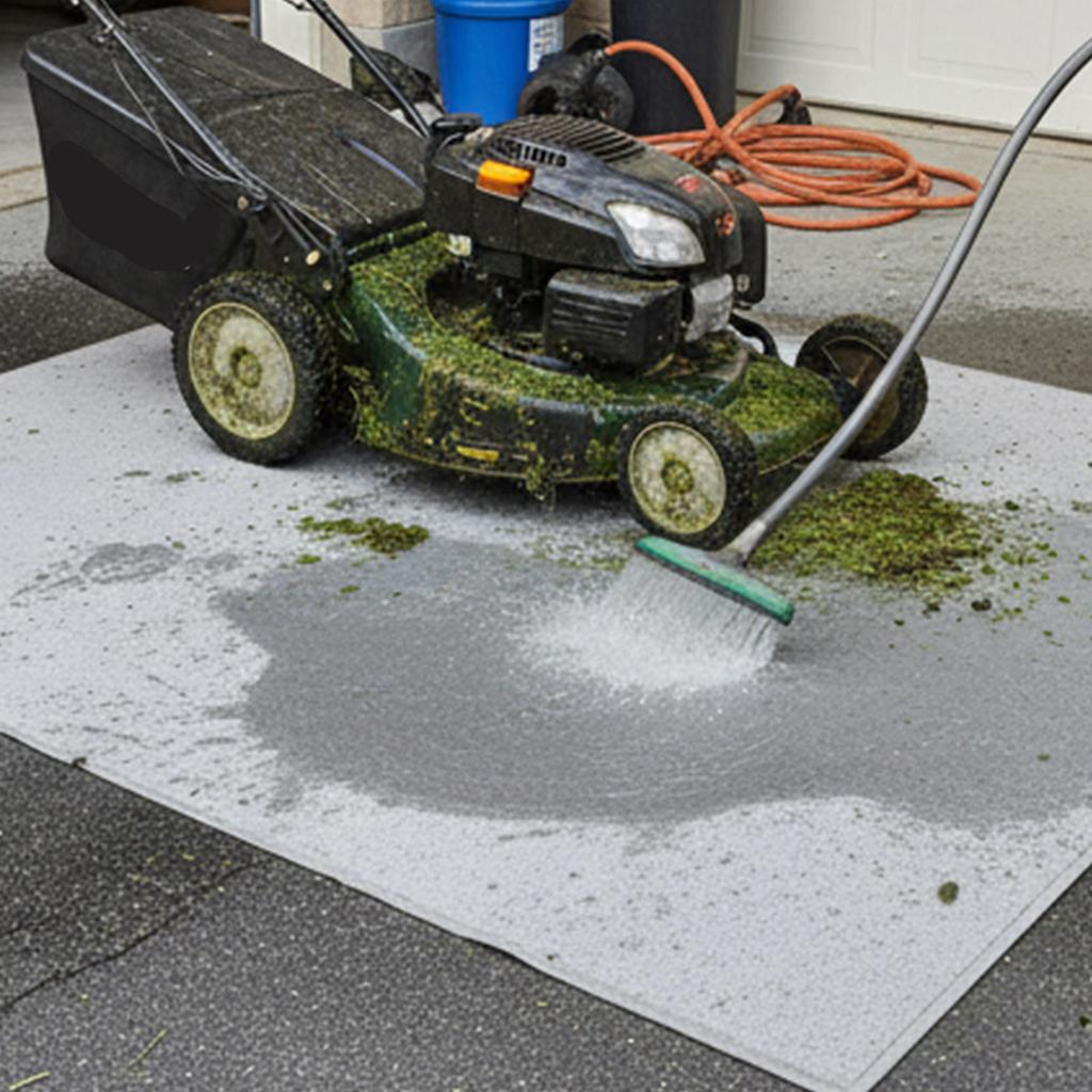 Reusable Garage Maintenance Mat Non Slip Oil Resistant Surfaces Easy To Clean And Store For Home Mechanics Garage Mat