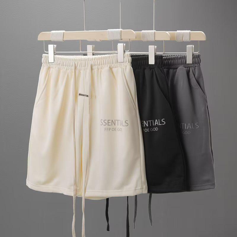 Men's European & American Street Style Summer Sports Wide-Leg Drawstring Shorts