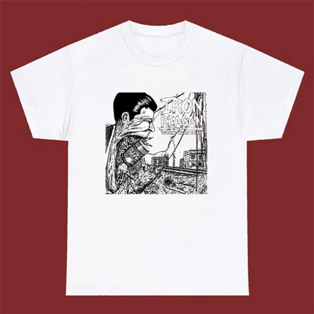 

IRON REAGAN WORST THAN Men s White Size S-5XL S