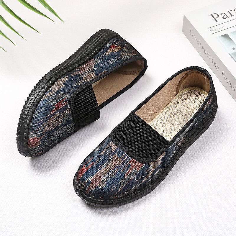 

******* cloth shoes women s shoes grandma non-slip middle-aged and elderly mother ****** and autumn comfortable elderly s**t soles old lady breath 35 чёрный