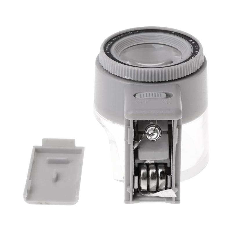 LED Skalenlupe 13100-2 Neue Zylindrische Einstellbare Fokuslupe