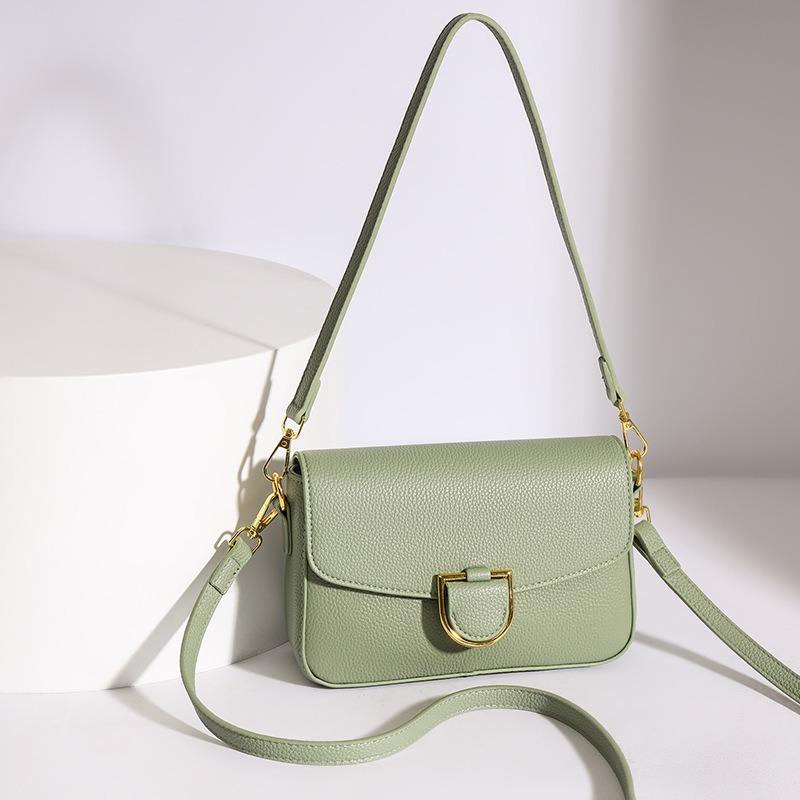 Sac Dame Cuir Véritable Petit Sac Carré Rétro Sac à Bandoulière Mode Sac Bandoulière