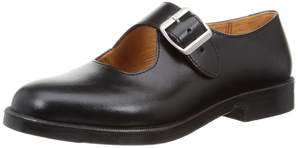 Moonstar Lifestyle ONESTRAP Leather Made in Strap Size 2E SKOOLER/SK Shoes, Japan, Type, Women's, Black, 25.0 cm,
