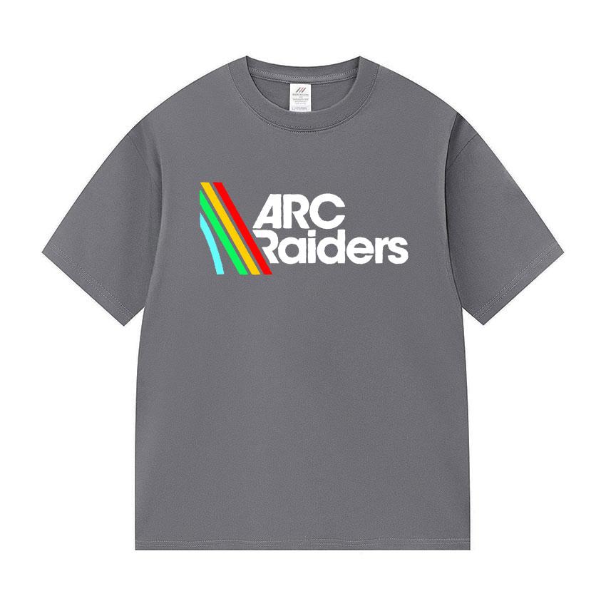 Spiel Arc Raiders Buchstabendruck T-Shirt Unisex Damen Freizeit Hochwertige Mode T-Shirts Tops 100% Baumwolle Kurzarm T-Shirt