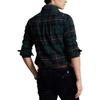 Polo Ralph Lauren Plaid Print Single-Breasted Long Sleeve Shirt Men Shirts Blue MNPOWOV16822606-999