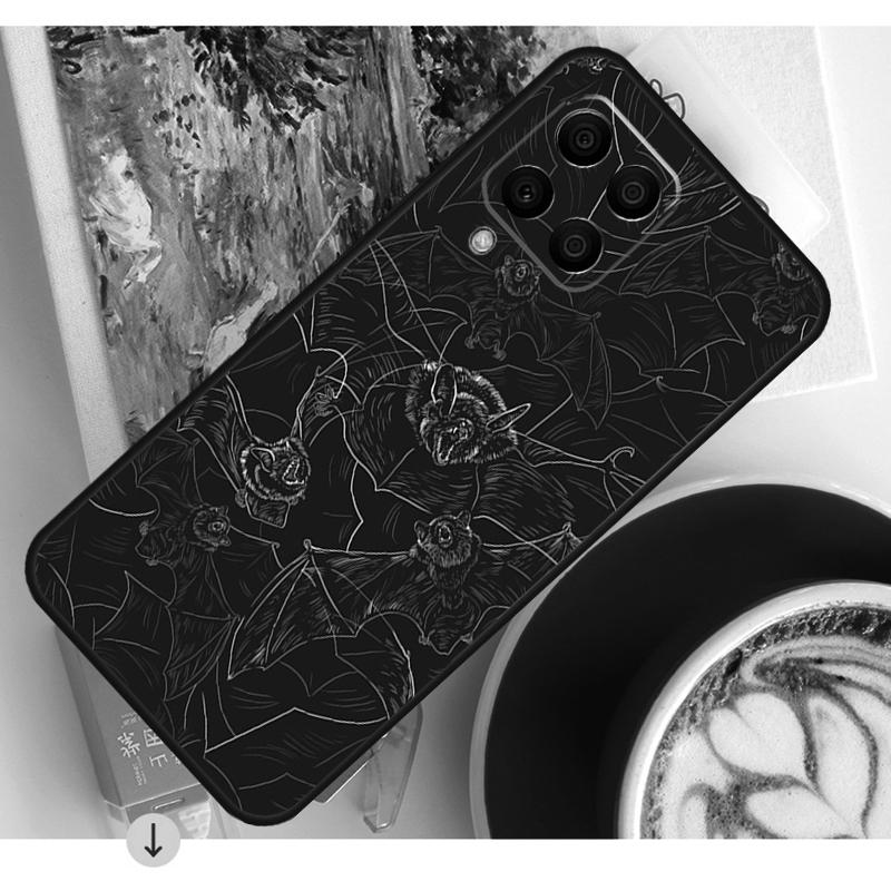 

Goth Vampire Bat Gothic Case For Samsung Galaxy M54 M23 M20 M32 M52 M56 M16 M36 M34 M14 M35 M55 M15 M11 M31 M13 M53 Samsung M52 5G