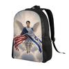 Charlie Kirk Daily Pack Boys Girls  Durable Rucksacks Polyester Streetwear Schoolbags Outing Custom Rucksack Featuring Durable Construction