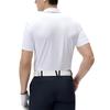 Fila Seria Golf Tricou Polo Monocrom Bărbați topuri Alb-Jad A11M435103F-WT
