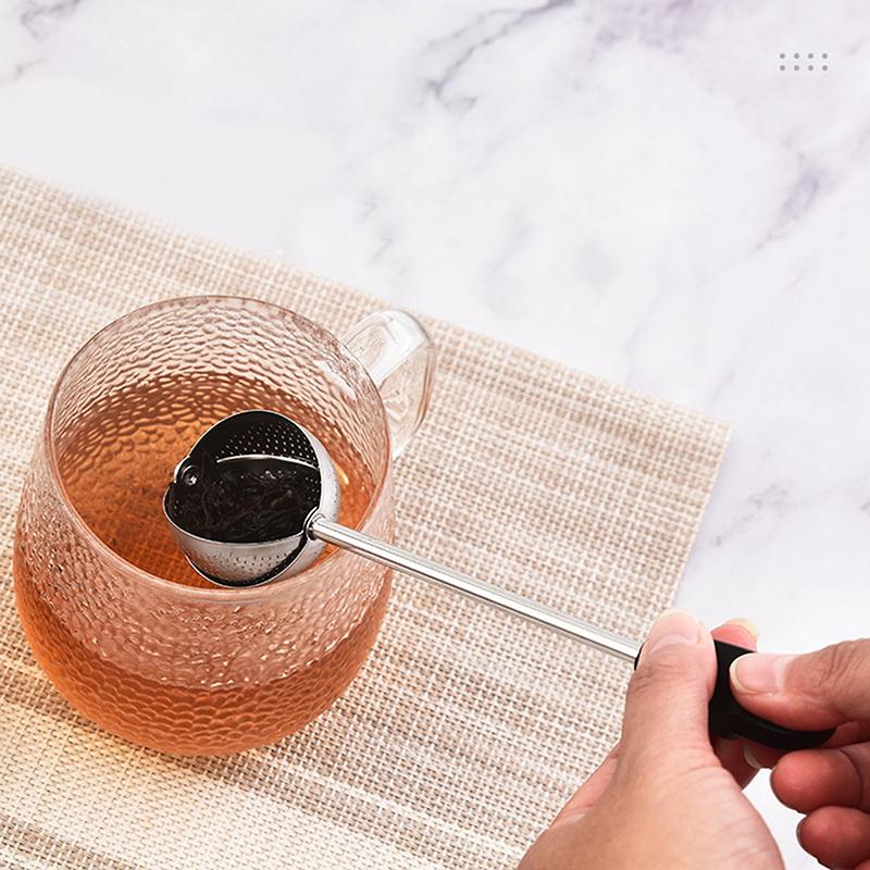 Stainless Steel Mesh Twisting Tea Ball Infuser Loose Leaf Tea Steeper Strainers Reusable Tea Infuser For Loose Tea Coffee Powder