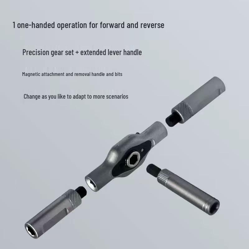 Multi-Functional 24-in-1 Ratchet Screwdriver Set - High Hardness S2 Steel