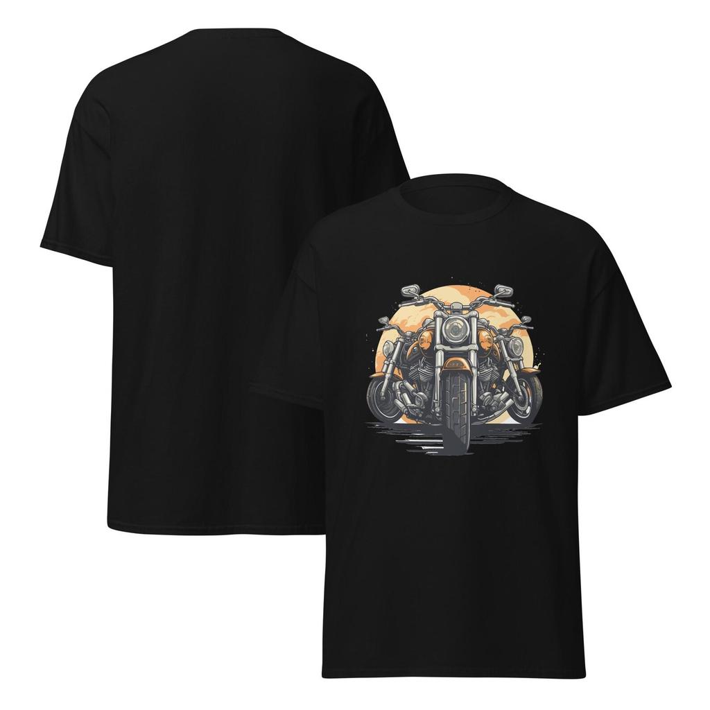 Custom Motorcycle Design Chopper T-Shirt Vintage Biker Apparel