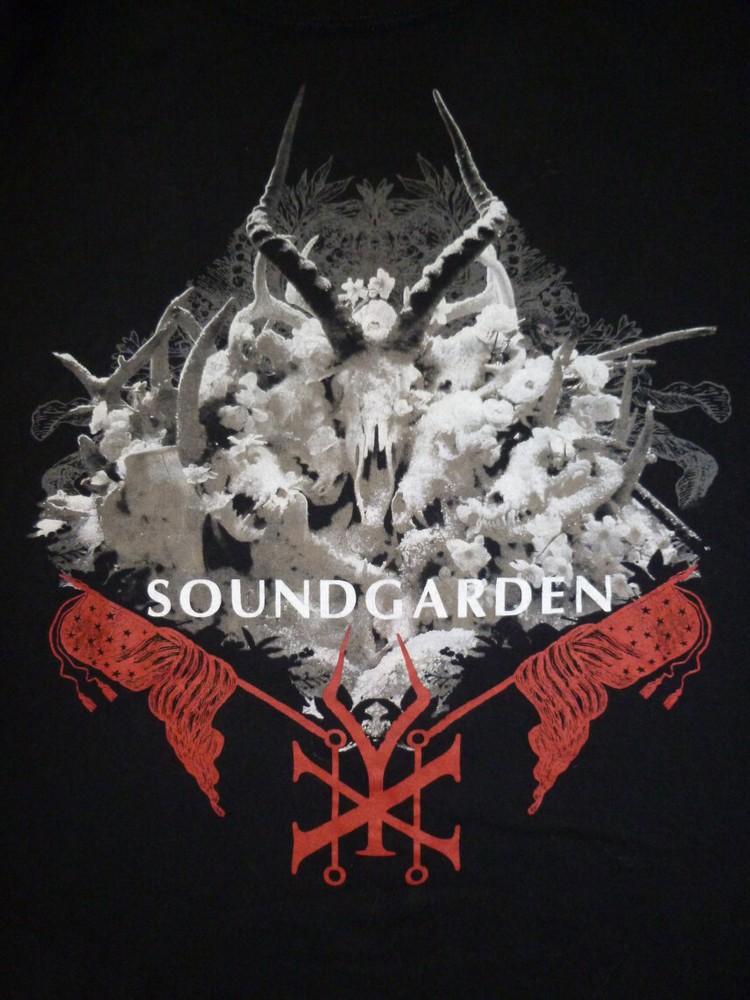 Soundgarden 2013 King Animal Мужская S-234XL E453 Унисекс Футболка XXL
