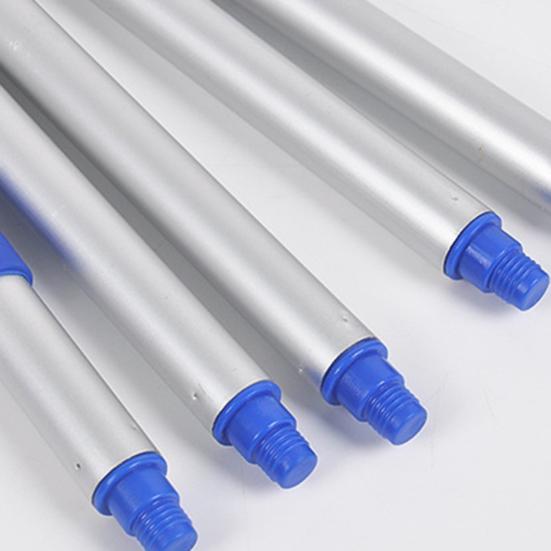 Pool Leaf Skimmer Net Fine Mesh Netting Basket with 5 Aluminum Pole Sections Pool Skimming Tool for Debris Collection Spa Pond