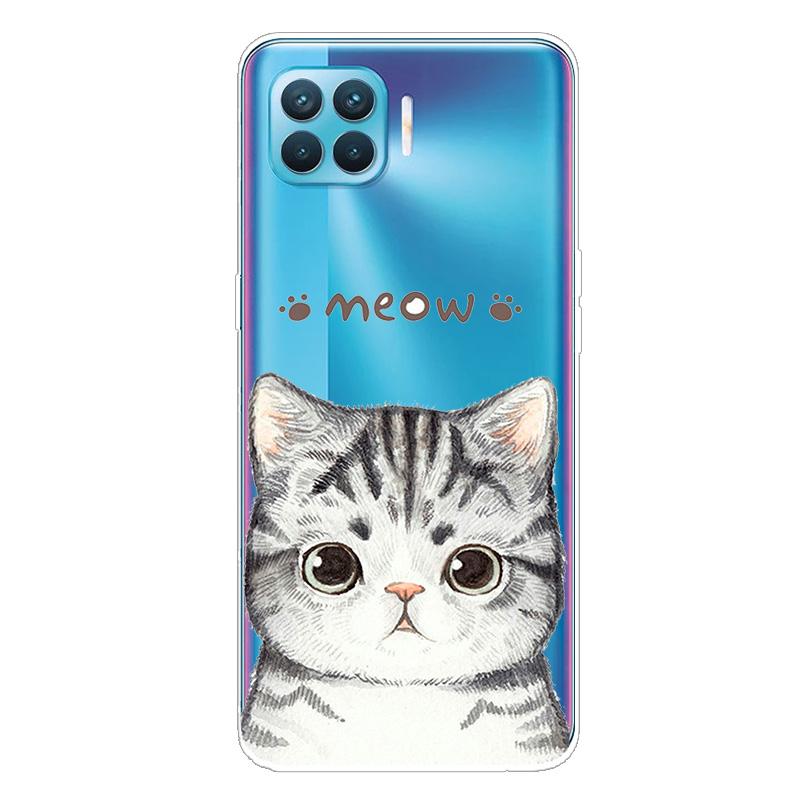 For OPPO Reno 4 Lite Case Transparent Soft TPU Silicon Phone Cover For OPPO Reno 4Z 5G Case Reno4 Lite Z A93 F17 Pro Clear Funda