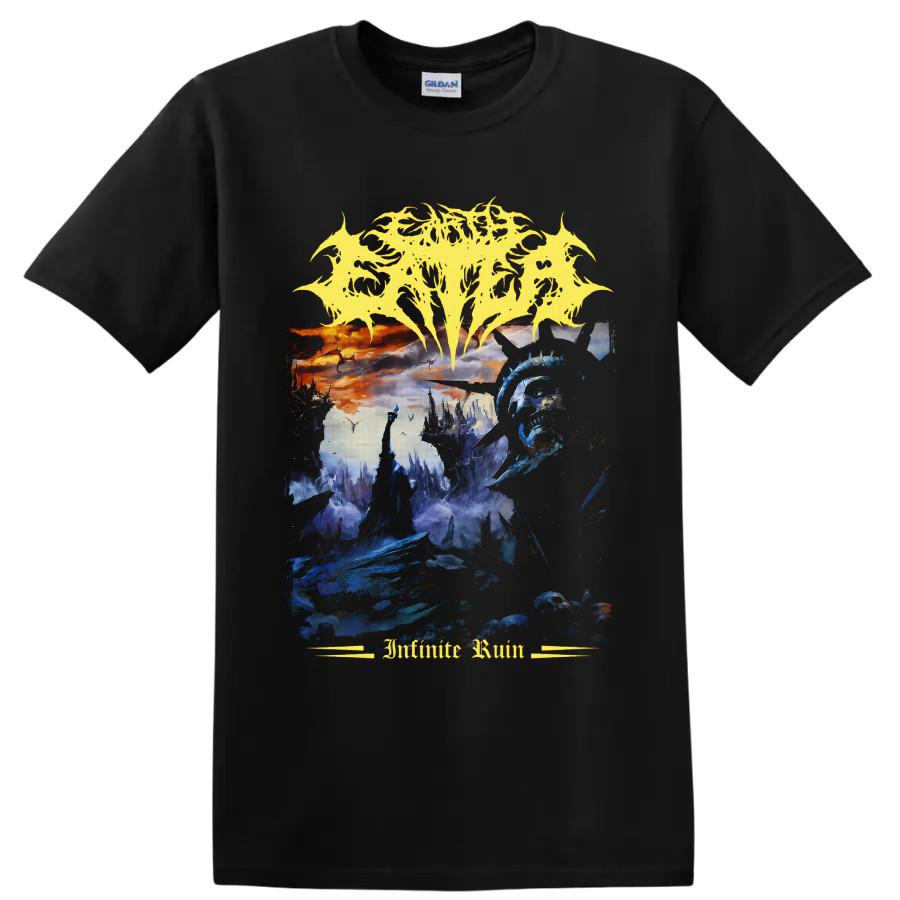 Earth Eater Technical Deathcore T Shirt Fantasy Dragon Art Music Concert Tee