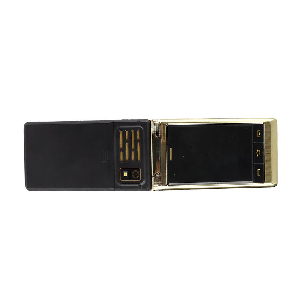 Senioren Flip 4G Handy Große Tasten Hohe Lautstärke Dual-Bildschirm Dual-SIM Dual-Standby 5900mAh Unterstützt Taschenlampe
