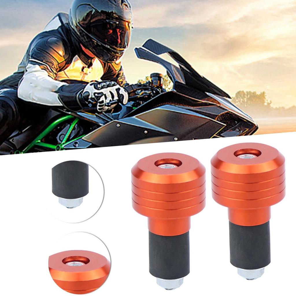 Motorcycle Handlebar End Plug, Motorcycle Modification Accessories Handlebar Plug, Motorcycle Plug, Abrasion Resistant, Anti-Drop