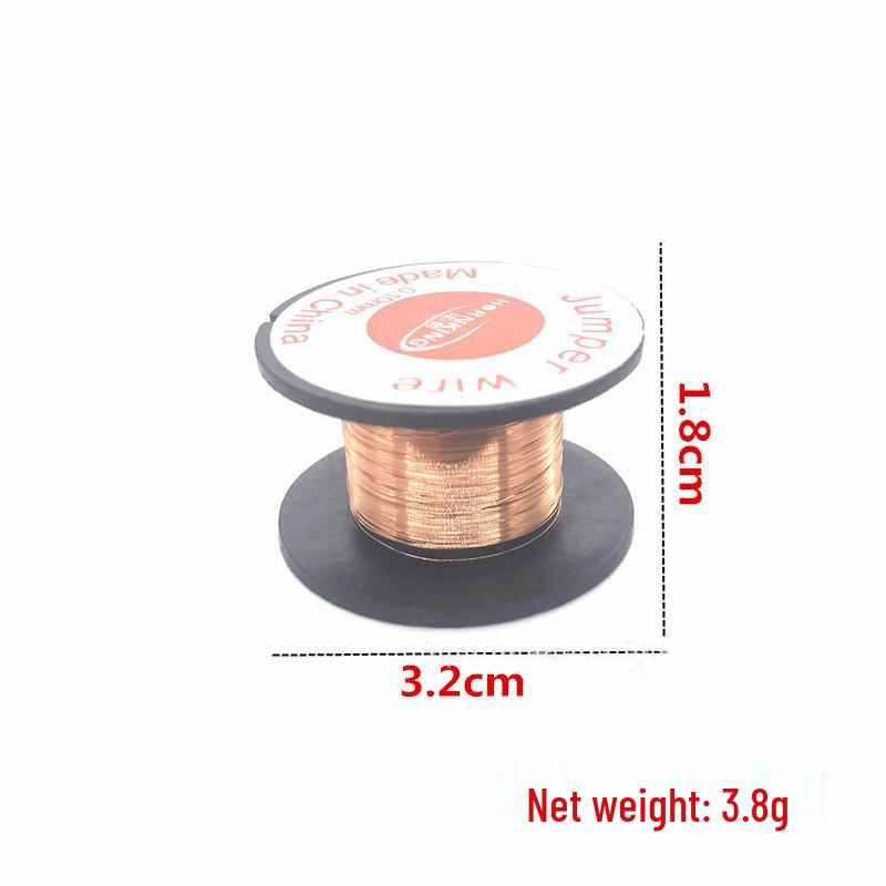 Scratch-Free Enameled Fly Wire for Mobile Circuit Board Soldering