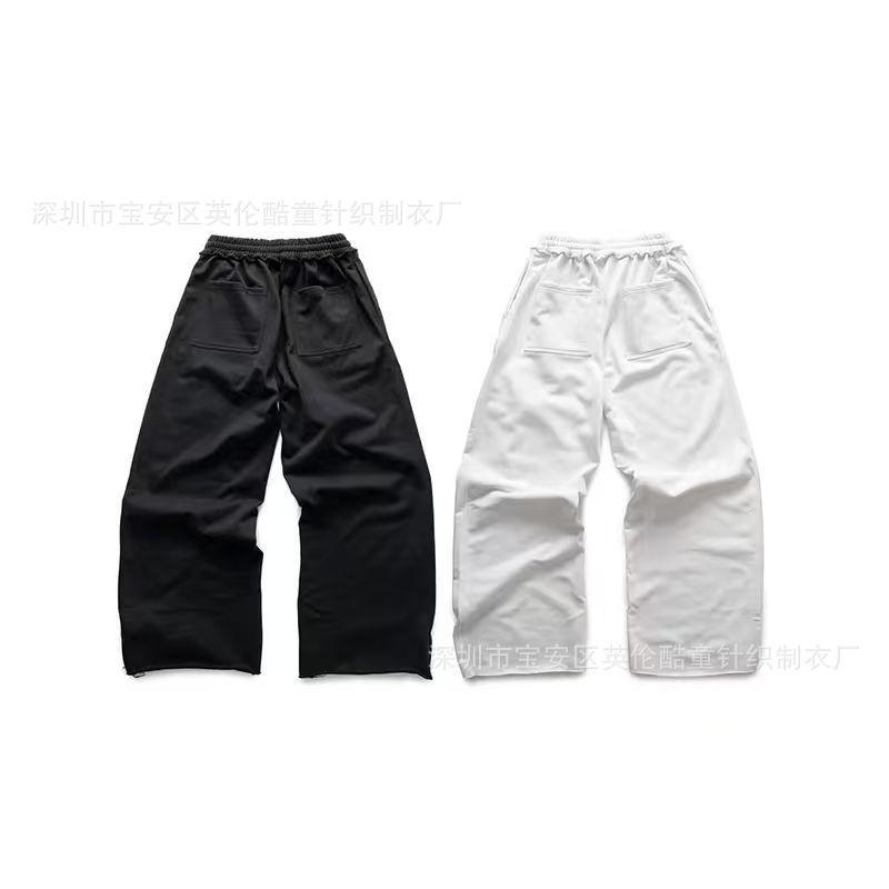 Pantaloni Larghi da Uomo Stampati Casual Traspiranti Alta Elasticità Lunghi Moda Adolescenti
