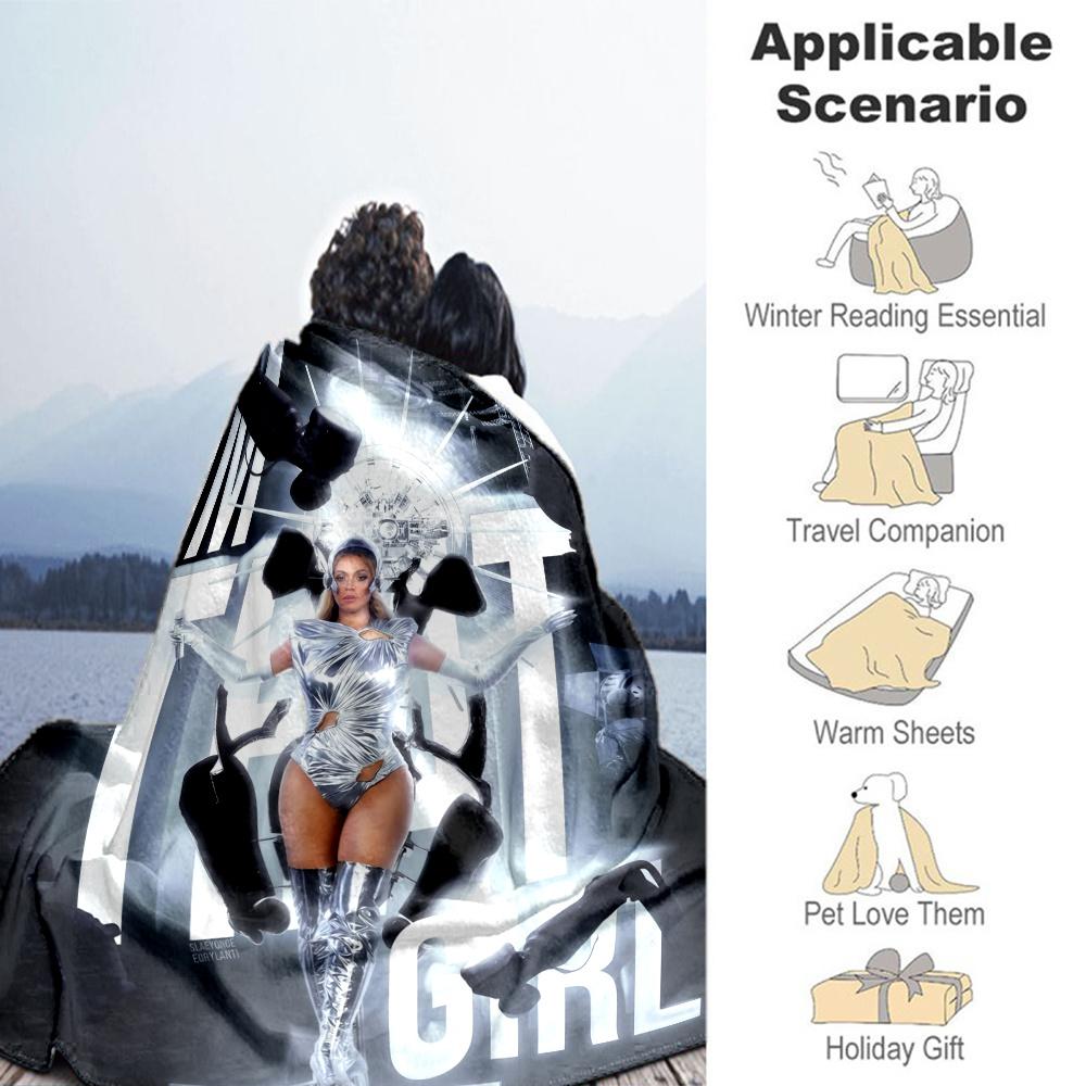 Beyonc Blanket, High quality Comfortable for All Seasons, Home Decor, Warmth and Comfort