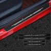 Car Door Sill Stickers Carbon Fiber Trunk Bumper Protective Sticker For Citroen C1 C2 C4 C5 C3 C4L C8 Berlingo Xsara Picasso Car