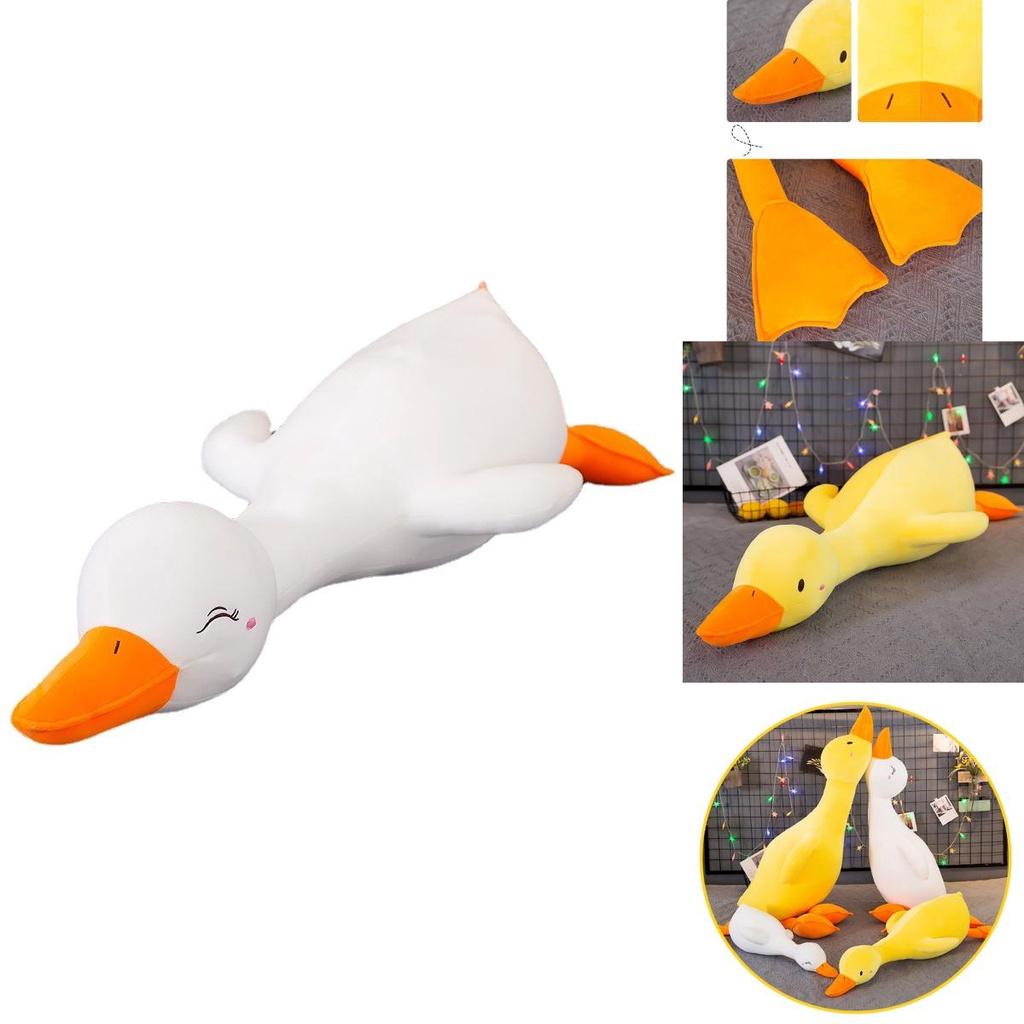Super Soft Plush Duck Goose Stuffed Toy For Kids 25.6-63in Ideal Gift For Birthday Or Christmas