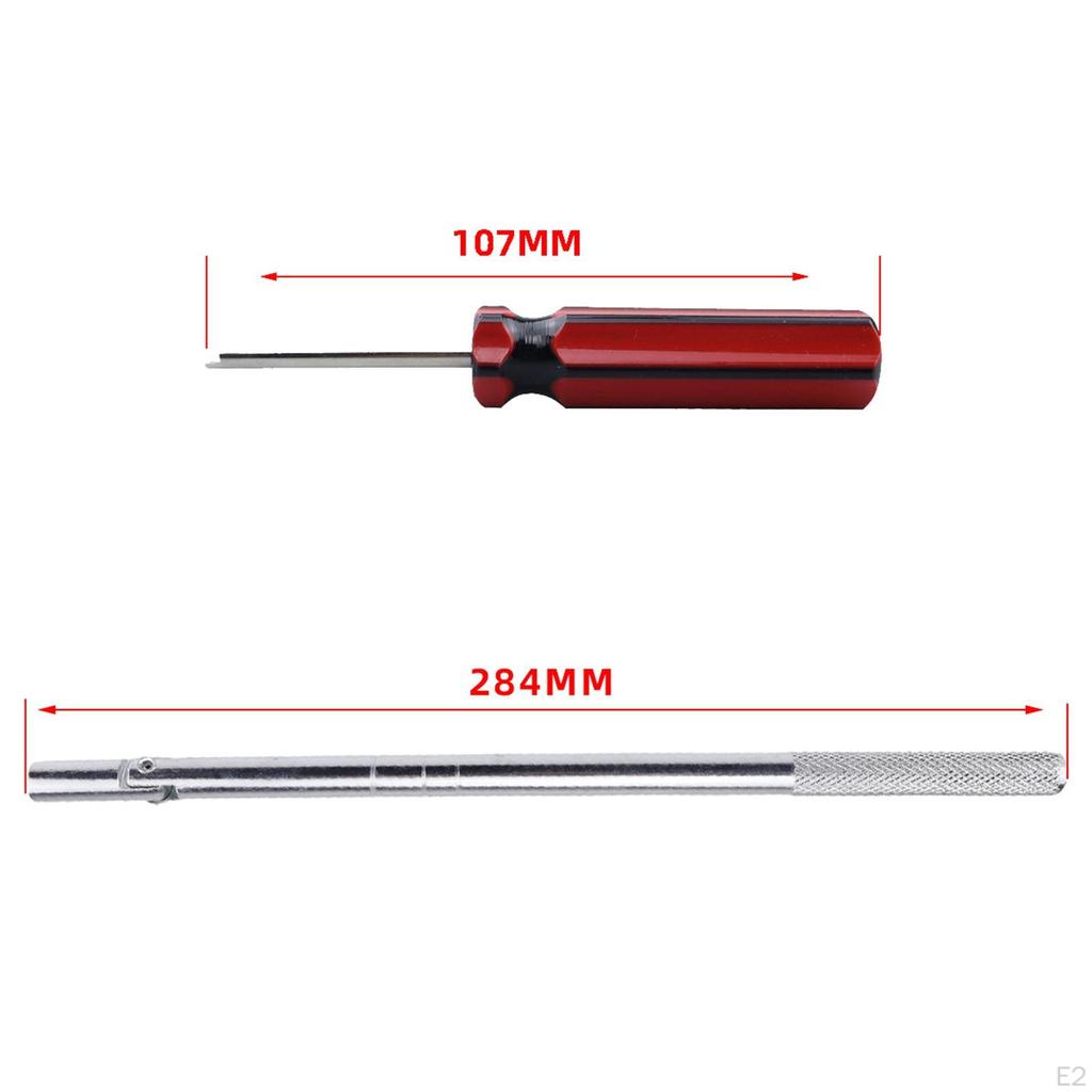 Tire Valve Stem Tool Remover Installation Set 6 Snap In Repair Professional for