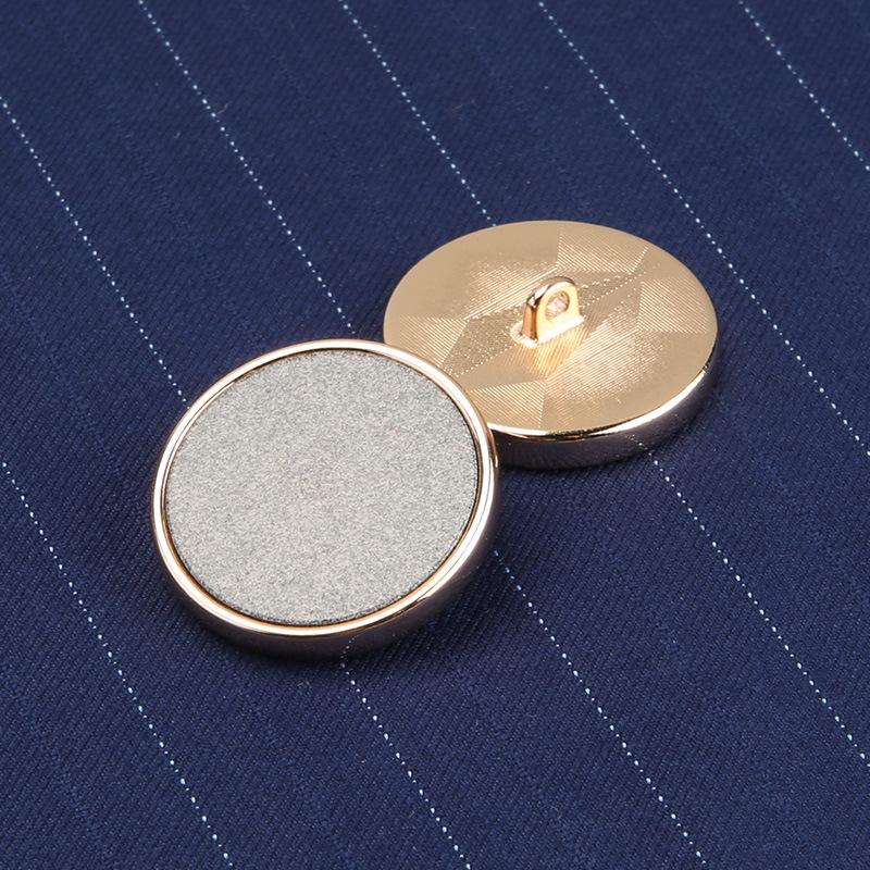 10 stk Flate Metallknapper Herre- og Damesuits, Jakker, Eksklusive Runde Knapper, Ullkåper, Trenchcoats, Knapptilbehør