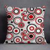 Abstract Geometric Printed Pattern Square Cushion Cover for Home Living Room Sofa Bedroom Decoration Pillow