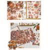 20 Sheets,Garden Sticker Book , Scrapbook Material  Notebook Phone Case Diary Aesthetic Decorative Stationery Stickers