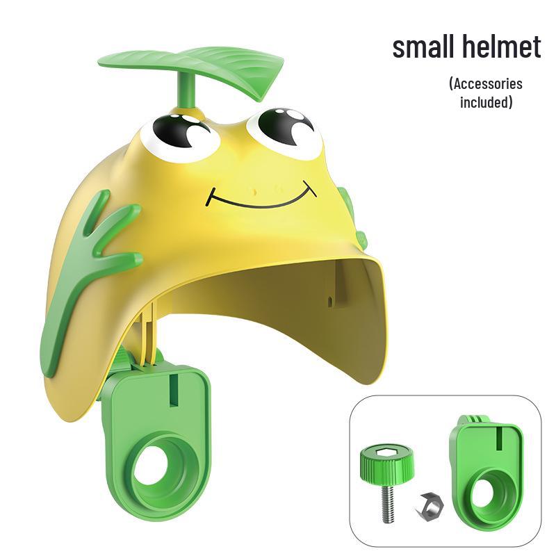 Compact Helmet Phone Holder & Sun/Rain Shield for Scooter/Motorcycle/Bicycle Riders.