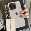 Blue Striped Star Pattern Phone Case For iPhone 17 Pro Max 16 Plus 15 Pro 14 13 12 11 XS XR 17Air Silicone Soft Cover