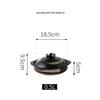 Japanese Style Ceramic Clay Pot Casserole