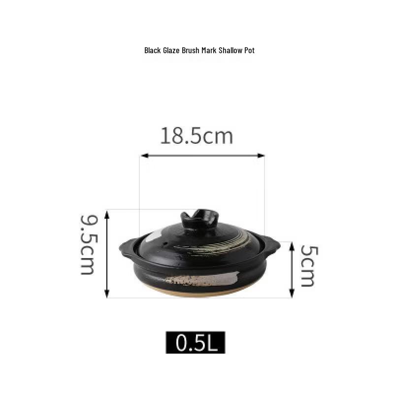 Japanese Style Heat-Resistant Clay Pot