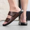 Beach Comfortable Flats Slides Casual Shoes Wading Aqua Shoes Metal Buckle Summer Men Slippers Indoor Outdoor Half Drag Sandals