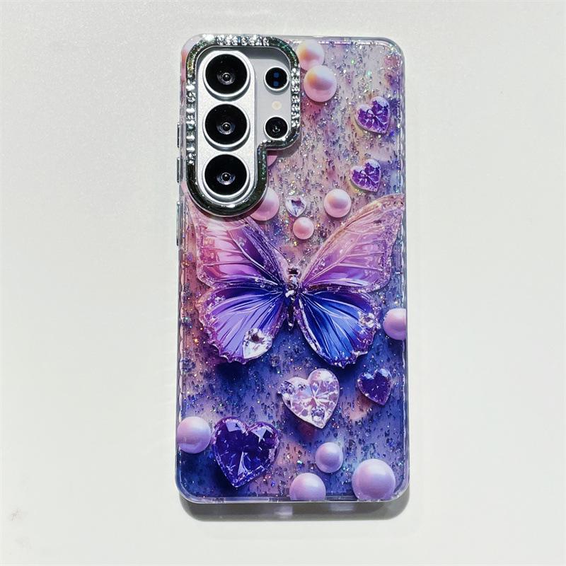 Flash Butterfly Samsung S11ultra Mobile Phone Case Glitter S11/11plus Anti-drop All-inclusive S11u