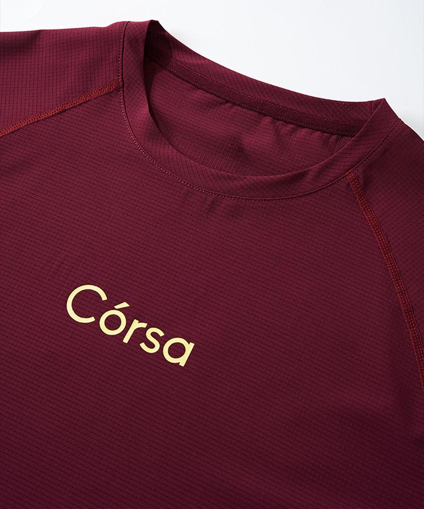 Beoteunseoul Corsa Cotton Stitch Raglan Running Short Sleeve (5 Colors)