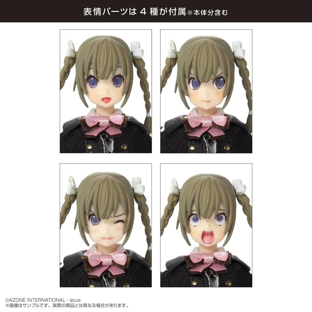 AZONE INTERNATIONAL Scale Doll Assault Lily Series 063 Assault Lily Gaiden Kishimoto Lucia Raimu Version Approximately 14cm Tall 1/12 No. 2.0