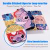 New Anime Mousepad Stitch And Angel Cute Office Deskmat 90x40cm Large Cartoon Gamer Cabinet Carpet Non-slip Keyboard Accessories