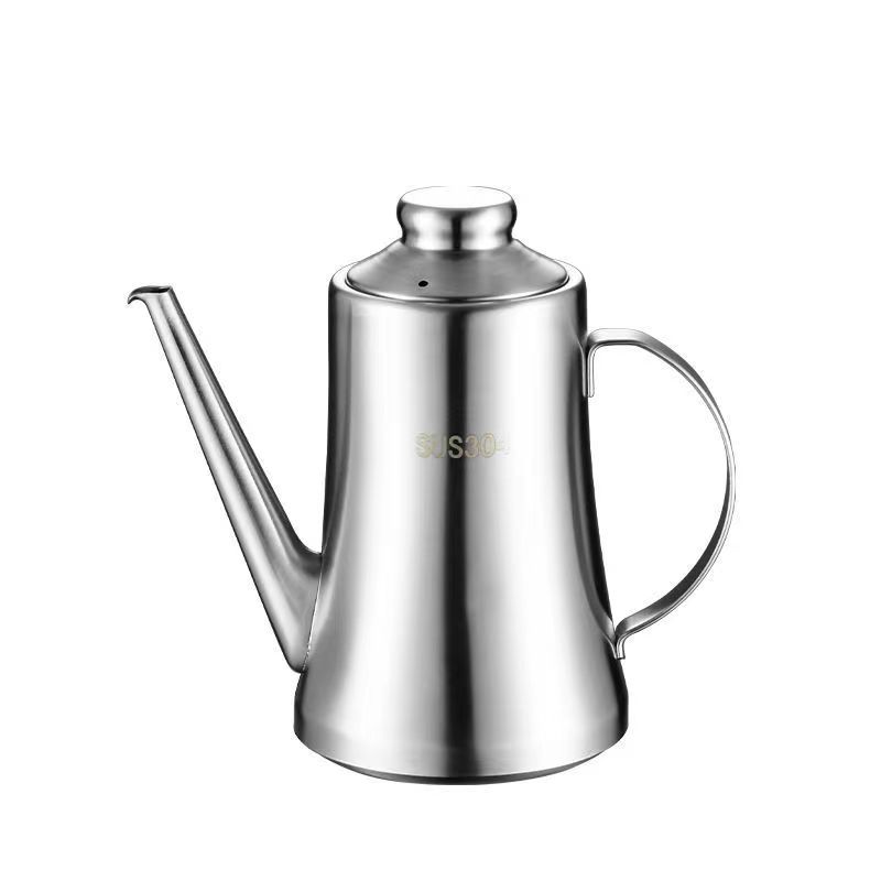 

Бутылка для масла из нержавеющей стали, бытовая, герметичная, водонепроницаемая, масленка, практичная емкость для приправ, кухонные принадлежности