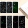MH32 Chemical Maths Formula Case for Motorola E7 G6 G7 G8 G9 Plus Power Play G10 G20 G04 E30 E40 E22 E20 E13 E15 G22 G23 G05 G75 G35 G55