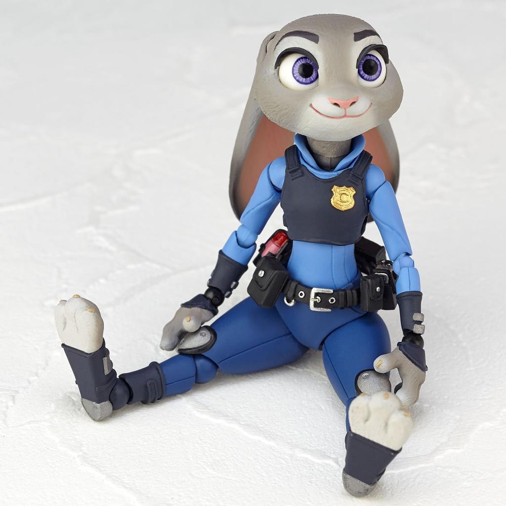 Figure Complex Movie Revoltech Judy Hopps Judy Hopps Total Height Approximately 100mm ABS PVC Painted Movable Figure &