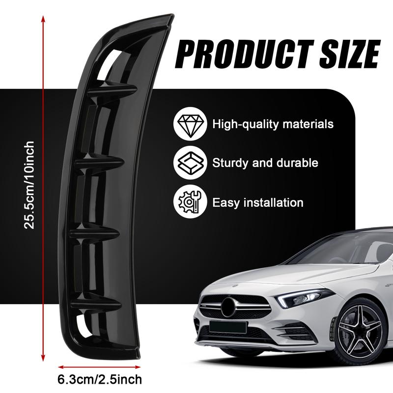 Car Front Bumper Spoiler Side Trim Spoiler for MercedesBenz A Class Hatchback Sedan W177 AMG Line 2018+ Universal Front Bumper