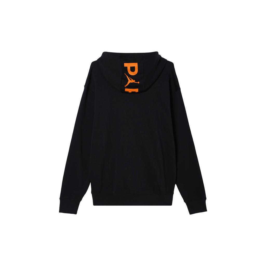 Air Jordan X Paris Saint-Germain Fleece Pullover Hoodie Asia Sizing 'Black' Men's DZ2924-010