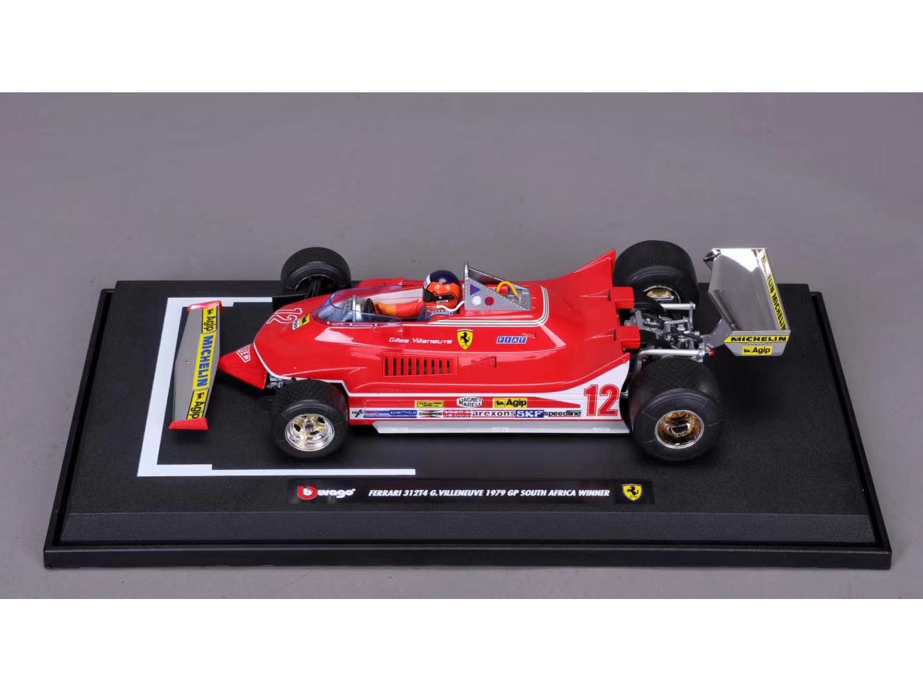

Bburago Ferrari SF24 1:18 Модель гоночного автомобиля Формулы 1 из сплава (2024)