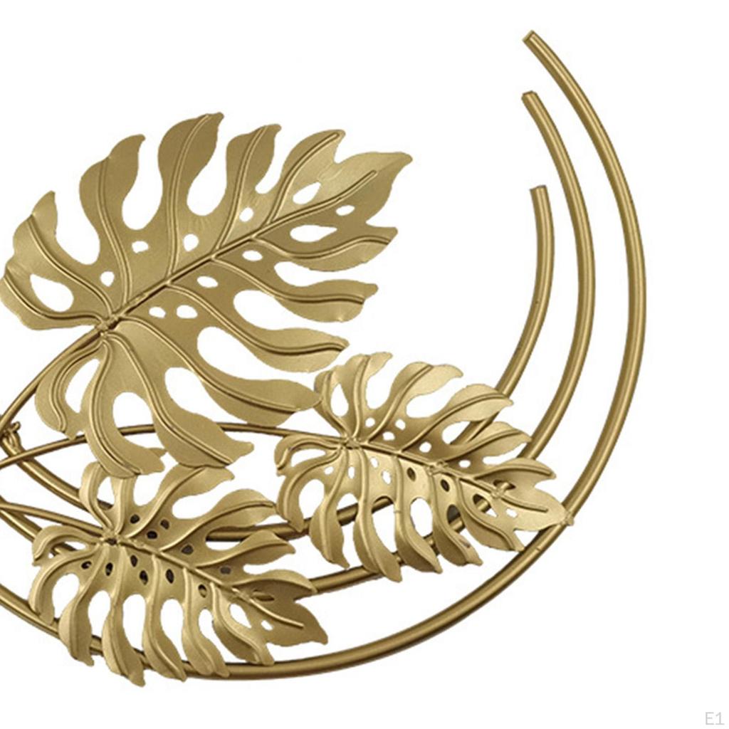 3 Ginkgo Leaf Sculpture Wall Hanging Leaves Shape Crafts Decoration for Study Room Coffee Decor